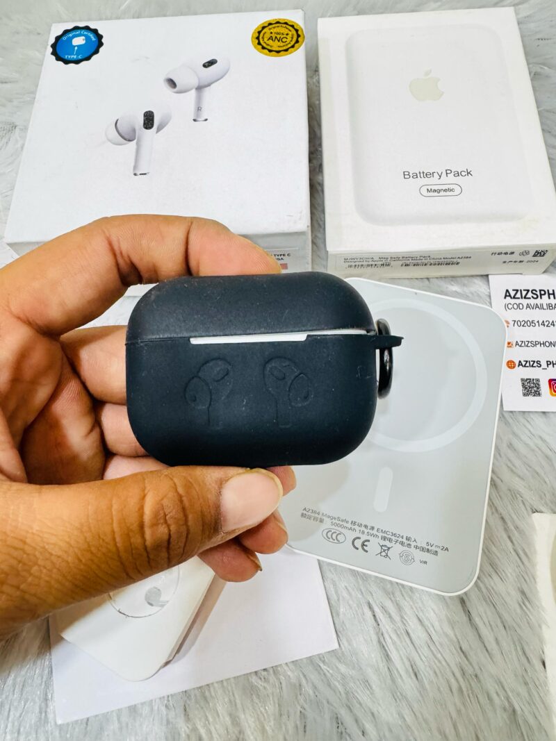 Airpods Pro 2nd Genration & Magsafe Battrey Pack Premium Combo - Image 9